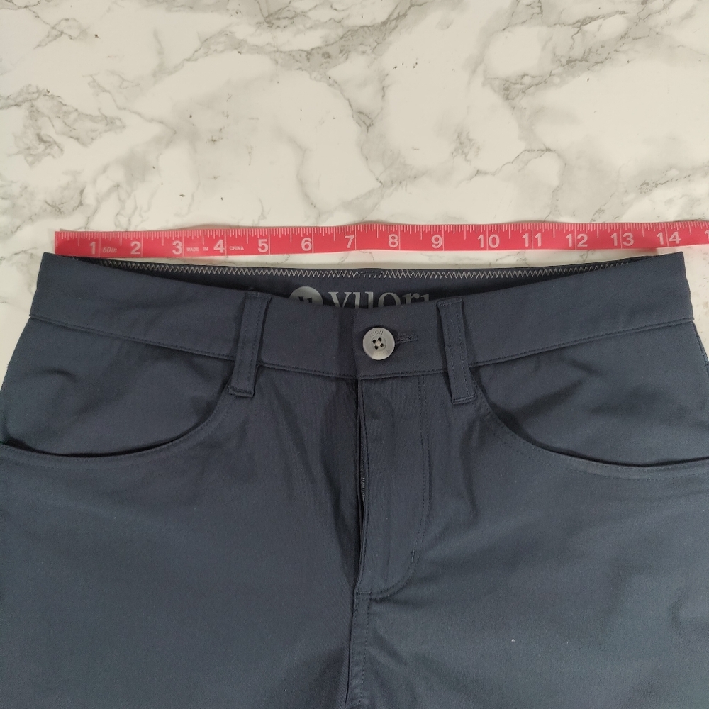 Vuori Men's Meta Pant in Navy Size 28 - Picture 9 of 12